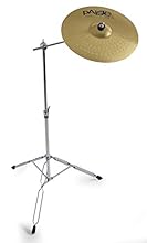 Paiste 101 16 inch brass crash cymbal with cymbal stand LBD-25. Sound character: relatively dark, full, focused. Versatile crash cymbal for all genres of music. Includes cymbal stand from Stagg.