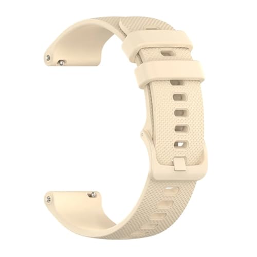 20 ミリメートル 22 ミリメートルソフトスポーツシリコンストラップ C81 C80 C60 C61 リストバンド / P73 P71 P68 M42 M41 M40 I30 I31 バンドブレスレットと互換性あり(Beige,22mm Universa