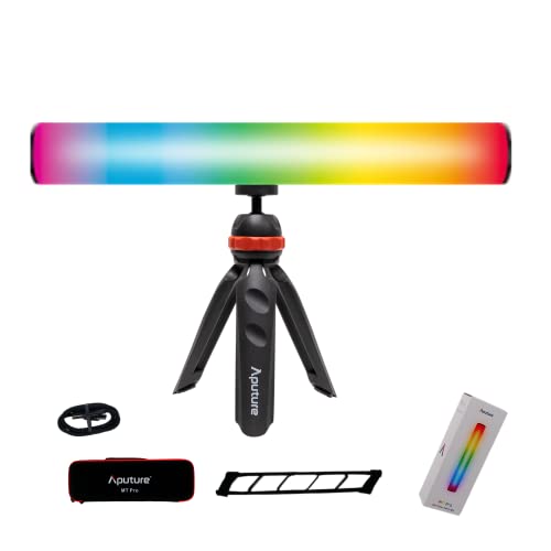 Aputure MT PRO BeCg 7.5W RGBWW Mini Tube LEDCg Fx2000k-10000k FCRI ?95 9VXeFX7sNZFX AppRg[ ΋z  LED DCg Bep