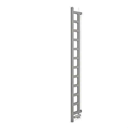 anapont elektrischer Badheizkörper - 1980h x 200b, EASY Raumteiler - weiß - Timer-Funktion - Handtuchheizkörper - Badheizung elektrisch - Handtuchheizung - Made in Germany