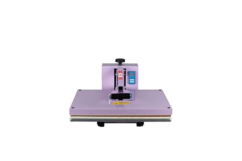 16x24 Inches Manual Heat Press Machine with Slide-Out Base (Purple) – Ideal for T-Shirts, Sublimation, Htv, & DIY Crafts – Easy-to-use & Durable Design - Image 6