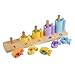 Orange Tree Toys: Counting Fish - Wooden Stacking Toy, Learn to Count to 5, Bright Fish Shaped Blocks, FSC Certified, Toddler & Kids Ages 18mo+