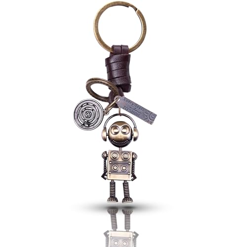 AuPra 3D Robot Keychain Gift for Women & Men |