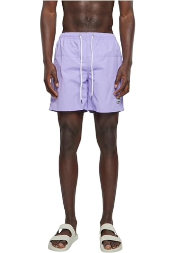 Urban Classics Tb1026-block Swim Shorts Bañador para Hombre, Lavanda, 4XL