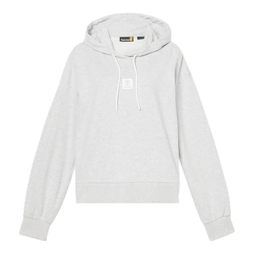 Timberland Loop Back Hoodie Light Grey MLNG M Mujer