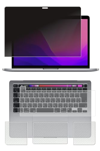[4_Zbg(+p[Xg+^b`pbh+L[{[hJo[)] ClearView MacBook Pro 13 (2022 M2 / 2020 M1)p 4way ̂h~ t ی tB  ɓ\ vCoV[ی ^Cv + J[