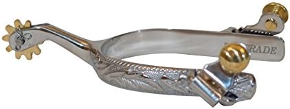 Metalab Women's Engraved Stock Spurs