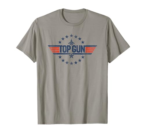 Top Gun Star Logo Camiseta