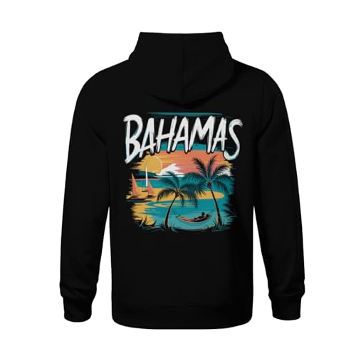 Kids Proud Bahamas Gift Design Idea Vintage Boys Girls Lightweight Kangaroo Pocket Fleece Hoodies3