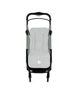 Colchoneta Walking Mum I Love Vichy Cuadro - Gris
