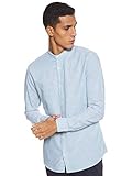  JACK & JONES Herren JJESUMMER Band Shirt L/S NOOS Freizeithemd, Blau (Arctic Fit: Slim Fit), X-Large (Herstellergröße: XL)