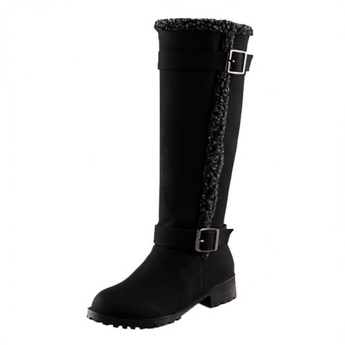 Bottes d'hiver doublées pour femme idéales pour le grand froid