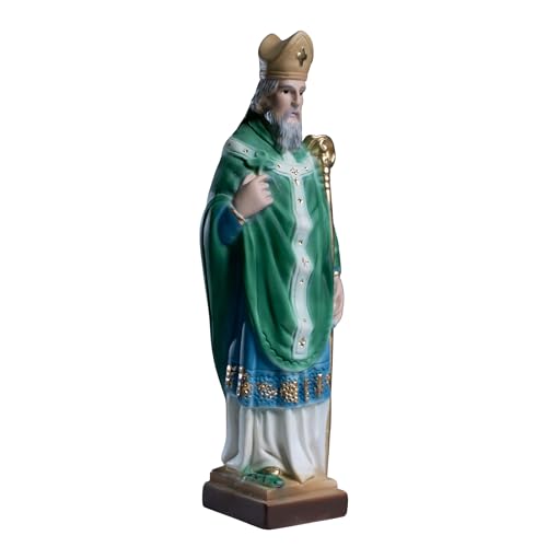 Estatua de San Patricio 12 pulgadas miniatura 6
