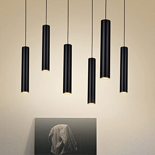 Lampe suspendue noire créative pour éclairer une table de chevet de chambre - 6