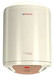Venus MegaPlus 25EV 25-Litre Storage Water Heater (Ivory, BEE Star Rating - 4 Stars):ISI Marked