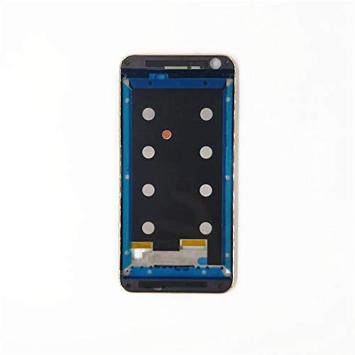 Lysee Mobile Phone Housings & Frames - For HTC One E9 Plus E9+ Middle Frame Plate Faceplate for HTC One E9 Plus Back Door Battery Case Replacement - (Color: gray)