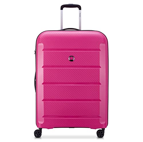 DELSEY PARIS - BINALONG - Valise grande taille rigide - 75x53x30 cm - 102 litres - XL - Rose