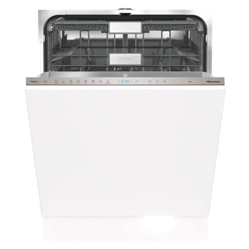 Hisense HV673C61UK Integrated Dishwasher with Auto Dry- White