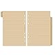 Rite in the Rain Wetterfeste Planer-Tabs Set, 12,7 x 17,8 cm, Hellbraun (Nr. 9271)