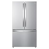 Kenmore 36' French Door Refrigerator with Freezer - Accela Chill, Adjustable Shelving,...