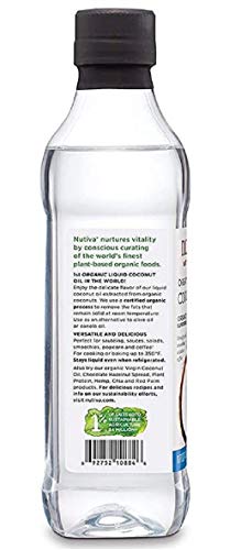Nutiva Organic, Unrefined, Liquid Coconut Oil, 16-ounce - Thumbnail 3