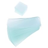 TOBBOMEY 300piezas de Vidrio Pre-limpiados y Cubiertas para Suministros de Educación para Estudiantes Consumibles de Laboratorio