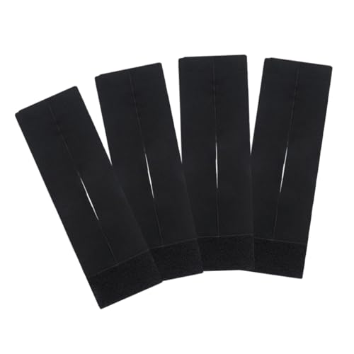 Sosoport Baseball Glove Wrap 4pcs Glove Straps Elastic Polyester Band for Baseball