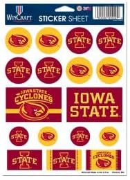 Wincraft NCAA Vinyle Autocollant Feuille