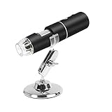 WiFi USB Microscope, TSAAGAN Built in WiFi Wireless Digital Microscope Camera with 1080P HD 2MP 50x to 1000x Magnification Endoscope for Android, iOS, Smartphone, Tablet, Widows, iPad, Mac PC