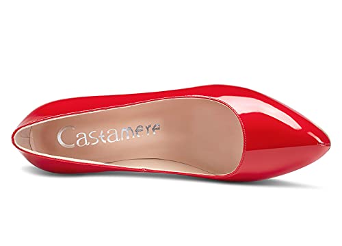 Castamere Womens Sky High Heels Inner Platform Sexy Pumps Slip-on Stilettos 12CM Heel Office Dress4