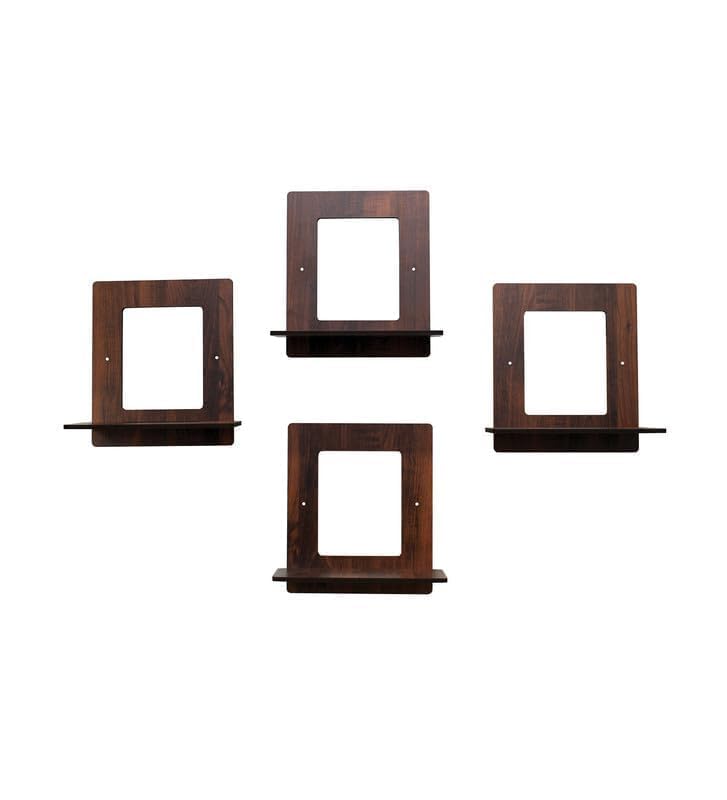 CRAFTY COTTAGE Wall Mounted MDF Wooden Shelf | Designer Wall Shelves for Home Decor Items | Living Room & Bedroom (Wooden Floating Square Wall Shelf) (B0DDX8MXS4) Amazon Price History, Amazon Price Tracker