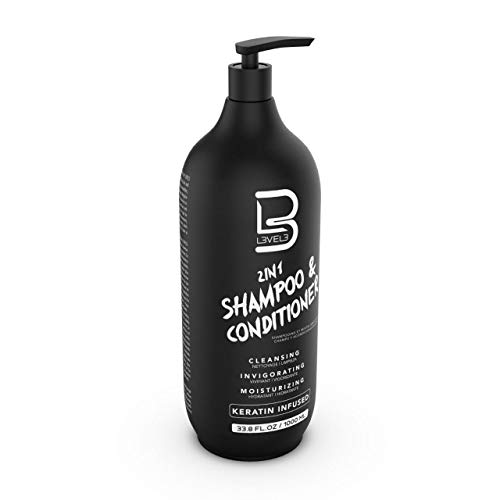 Level 3 Two In One Shampoo And Conditioner - Smooths And Strengthens Hair - Improves Shine And Tames Frizzy Hair - 33.8 Fl Oz #TOP1