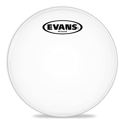 Evans MX Frost Marching Tenor Drum Head, 8 Inch