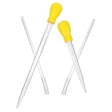 Happyyami 2pcs Fish Tank Siphon Pump Cleaner Extension Tubes Easy Use Aquarium Water Change Tool Siphon for Fish Tanks and Aquariums