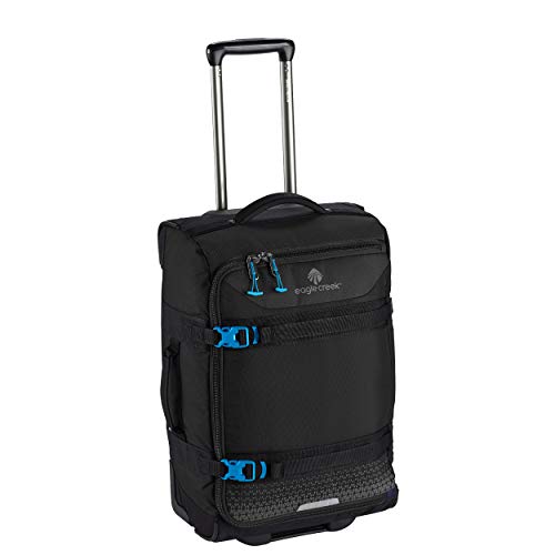 Eagle Creek Expanse Wheeled Rolling Duffel International Carry-On Bag, Black