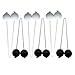 KAIXINXIN 6Pcs Outdoor Lawns Yard Golfs Throwing Replacement Ladders Toss Game Hard Golfs Training for Backyard Game