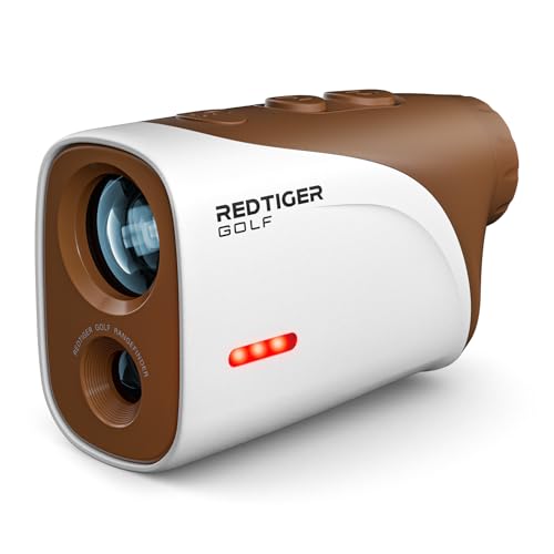REDTIGER Mini Range Finder Golf with Slope, Pin...