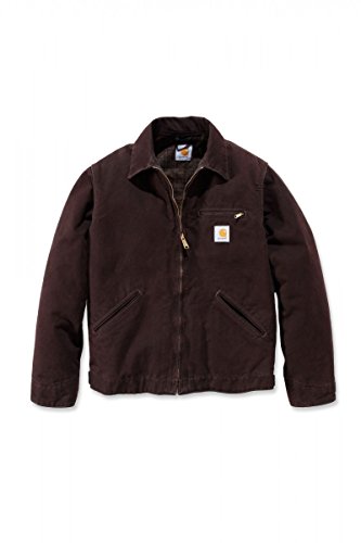 Preisvergleich Produktbild Carhartt. EJ097. DKB. S004 Sandstein Detroit Jacke, klein, dunkel braun