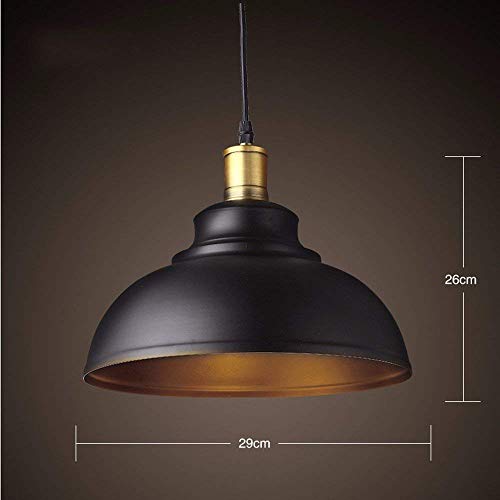 Lustre plafonnier rétro en fer pour éclairage de bar et café branché