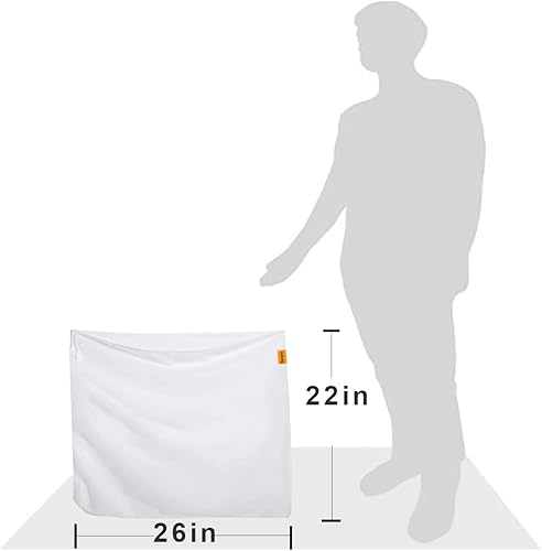 Miniatura 2 de Bolsa de preparación, paquete de 2 bolsas extra grandes (26 x 22 pulgadas), bolsas reutilizables de malla fina para sidra de frutas, manzana, uva