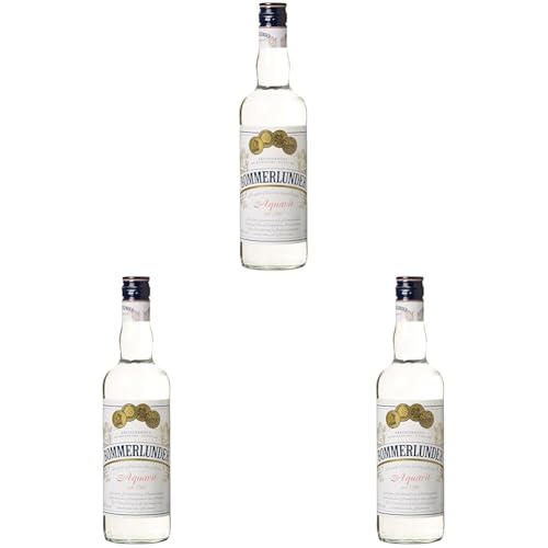 Aquavit - silber - 1 x 0,7l-Fl. 38% vol. (Packung mit 3)
