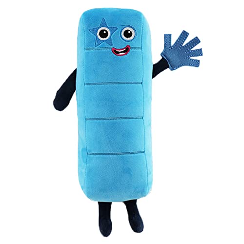 YUHUA Number Plush Digital Stuffed Toys,Number Blocks Party Supplies,1-10 Number Anime Number Mathem