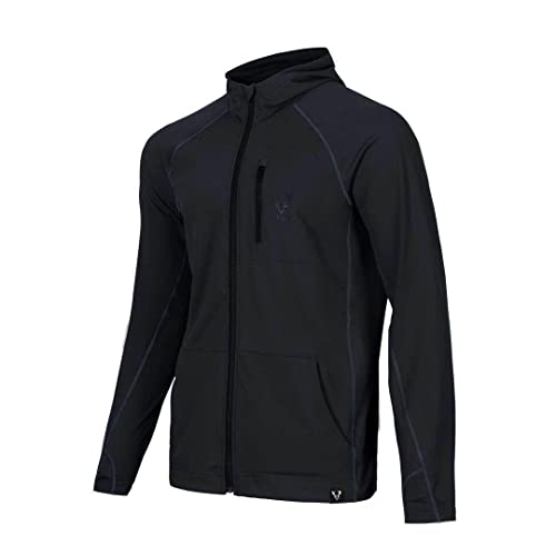 FORLOH Men’s SolAir Technical Hoodie - Lightweight Tactical Sun Hoodie | UV Protection | Base Layer