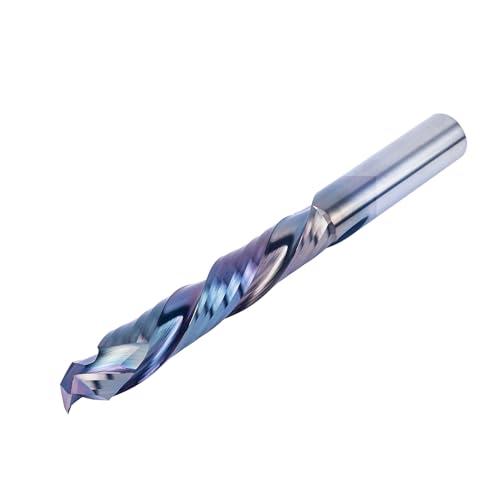 Image of SpeTool Compression Spiral Router Bits 1 /2 Shank with TAC Extreme Tool Life Coated, Extra Long 5 Inch Overall Length, 3 Inch Cutting Length, Carbide UP Down CNC Router Bit for Wood Carving Tools