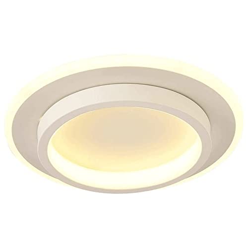Plafonnier LED 3 couleurs réglables YRYRYW en fer et acrylique pour un confort visuel