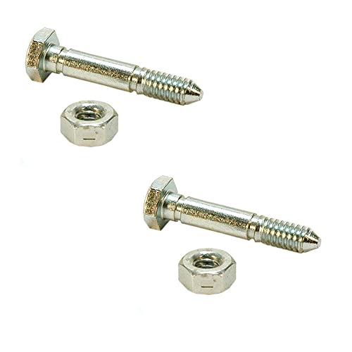 ACTIVLIFE for 2 Pack Shear Pins Lock Nuts fits for Ariens 532005 53200500 Fits for John Deere AM123342
