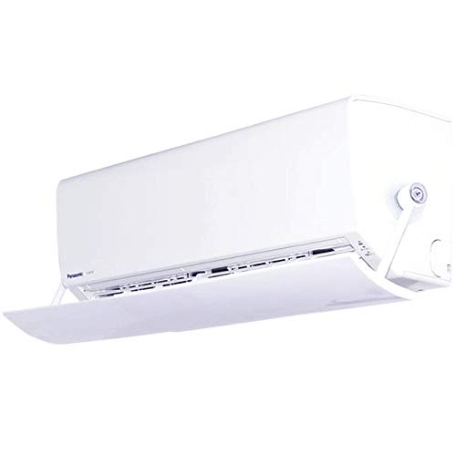 GoodsLand 【サイズ変更可能】 エアコン 風よけ カバー 伸縮 スライド ルーバー 風向き 角度 調整 板 アイボリー ホワイト GD-KAZEYOKE-1