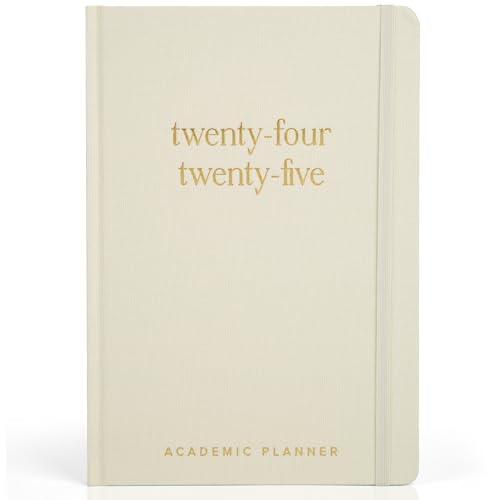 Beautiful 2024-2025 Academic Planner - A 6.7' x 9.7' Daily Planner for Women or Men with Weekly & Monthly Spreads For The 24-25 School Year - Runs From July 2024 - June 2025