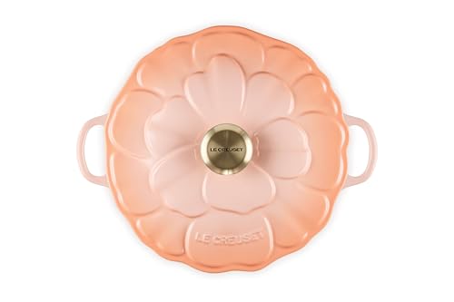 Image of Le Creuset Enameled Cast Iron Petal Braiser, 2.25qt., Peche