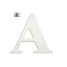 Babies R Us By Design White Wall Letter A